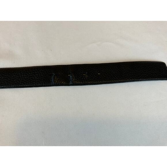 Men's Coach Reversible Belt, Black/Brown with Gunmetal Gray Buckle - Picture 3 of 5